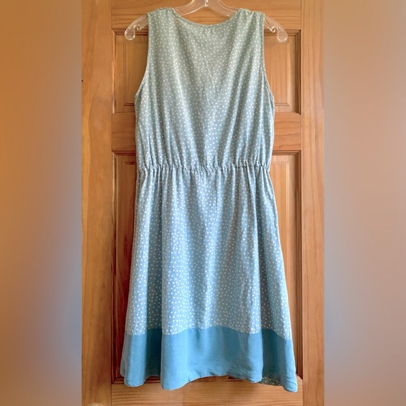 NOA NOA (Danish brand) SUMMER DRESS 
SEAFOAM BLUE SUSTAINABLE COTTON SMALL - Picture 1 of 6